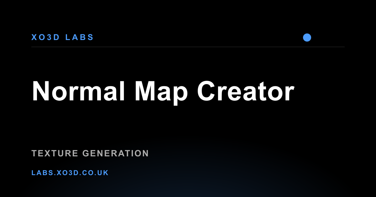 Normal Map Generator - Free Bump & Normal Map Maker | XO3D